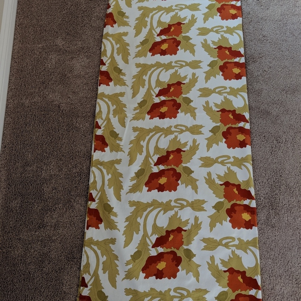 Beautiful Floral Custom Made Drapery Panels